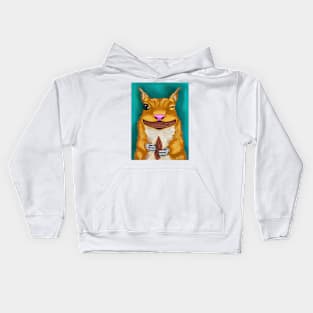 Funny squirrel Kids Hoodie